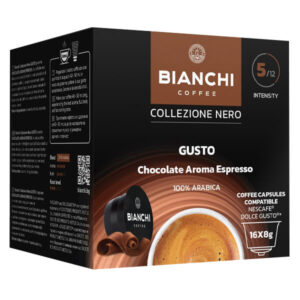 01-052 BIANCHI DOLCE GUSTO ESPRESSO CAPS (16τεμ.x7gr.) – (CHOCO)