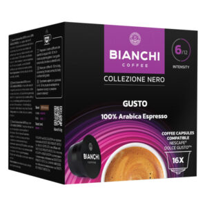 01-053 BIANCHI DOLCE GUSTO ESPRESSO CAPS (16τεμ.x7gr.) – (100% ARABICA)